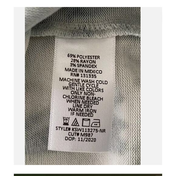 Pullover Fleece Hoodie Socialite Womens Blue Green Tie Dye Print Size SMALL NWT - Picture 3 of 3